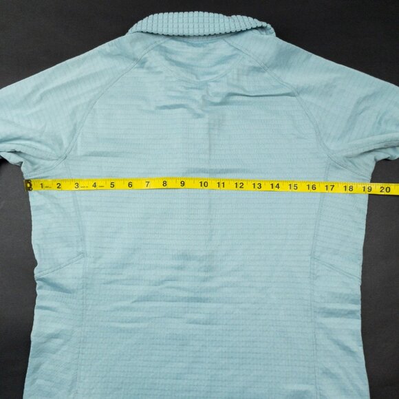 Patagonia R1 Regulator Fleece Jacket Women's Medium Blue 1/4 Zip Pullover 40118 - Picture 12 of 13